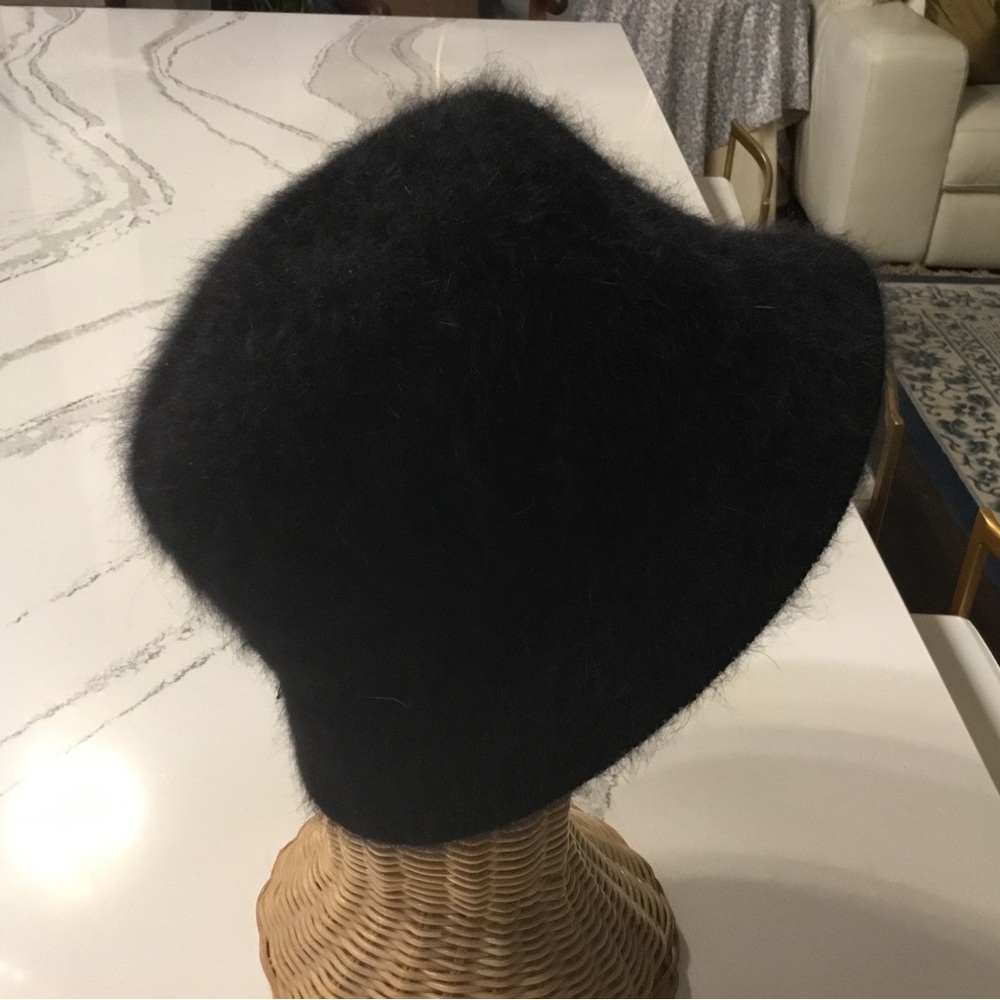 COPY - Black Angora Bucket Hat - Picture 5 of 11